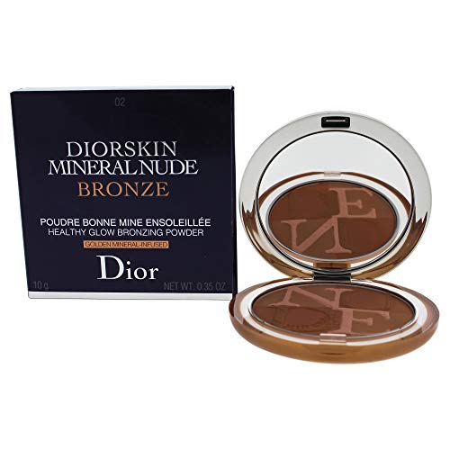 Dior SOFT SUNLIGHT, DIORSKIN MINERAL NUDE BRONZE POLVOS 02 Unisex adulto, Estándar