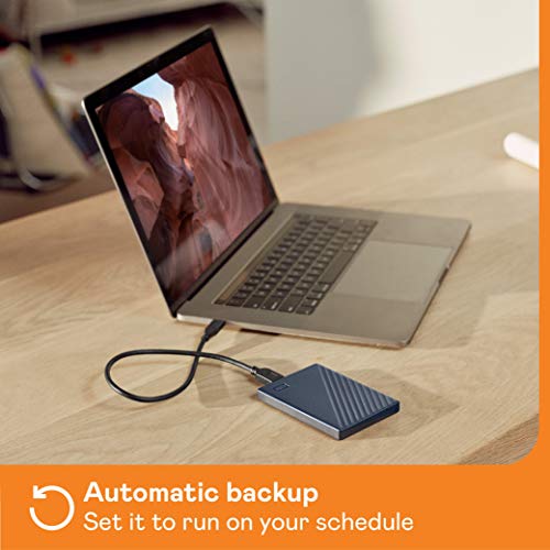 Disco Duro portátil My Passport WD para Mac de 2 TB - Preparado para Time Machine y con protección Mediante contraseña