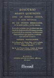 Discurso médico quirúrgico sobre los depósitos lácteos ó leche extraviada en las mugeres embarazadas, en las recien paridas y en las nutrices (Medicina)
