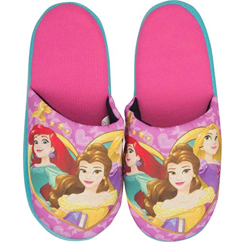Disney - Pantuflas de princesas oficiales, chanclas para niña y niña Princess 1148 Rosa Size: 28/29 EU