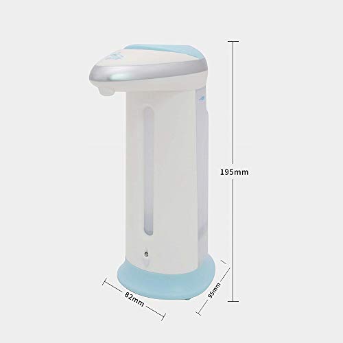 Dispensador de jabón, práctico y práctico, puede mantener la mesa limpia, duradera y resistente para cocinas, oficinas, hoteles