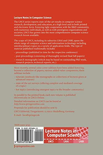 Distributed Computing: 17th International Conference, DISC 2003, Sorrento, Italy, October 1-3, 2003, Proceedings: 2848 (Lecture Notes in Computer Science)
