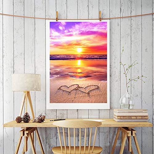 DIY 5D Diamante Pintura por Número Kit, Bricolaje Diamond Painting kit completo Bordado Punto de Cruz Diamante Craft Decoración del hogar 30x40cm