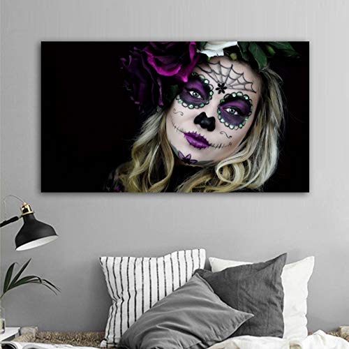 DIY Pintura Digital Sin Marco Mujeres Retrato Pop Pintura Abstracta de la Lona Arte de la Pared Imágenes Dormitorio Decoración Moderna para el hogar - 40x50cm DIY