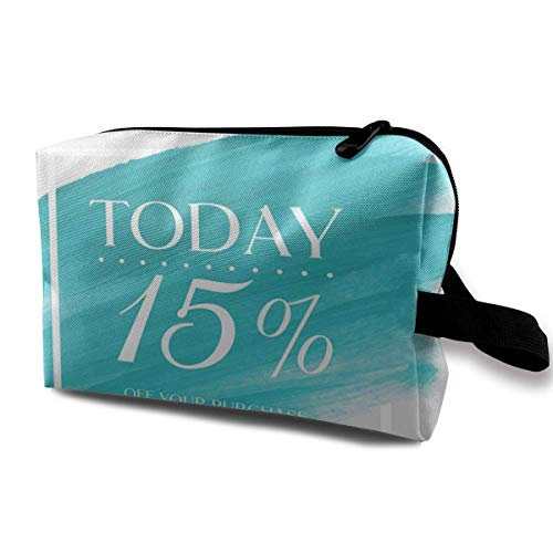 DJNGN Bolsas de maquillaje para mujer, bolsa de viaje para maquillaje, pequeña bolsa de cosméticos Oferta de venta hoy 15 de descuento Firmar sobre pincelada