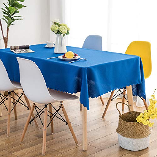 DJUX Manteles de color sólido para el hogar son limpios y ordenados