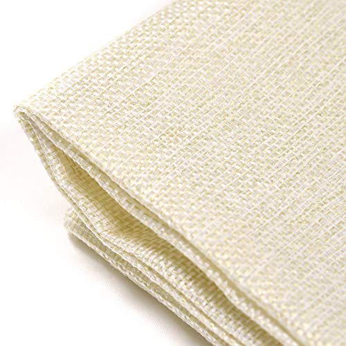 DKISEE Linen Blend Decrotive Pillow Covers Burnt Orange, Rough Texture Close-Up Thick Fabric Image Print Country Living Rustic Style, Burnt, Printed Pillow with Insert & Hidden Zipper 26x26 Inches