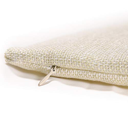 DKISEE Linen Blend Decrotive Pillow Covers Burnt Orange, Rough Texture Close-Up Thick Fabric Image Print Country Living Rustic Style, Burnt, Printed Pillow with Insert & Hidden Zipper 26x26 Inches