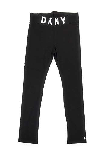 DKNY Niña D34994 Negro Leggings Invierno Negro 12 Años