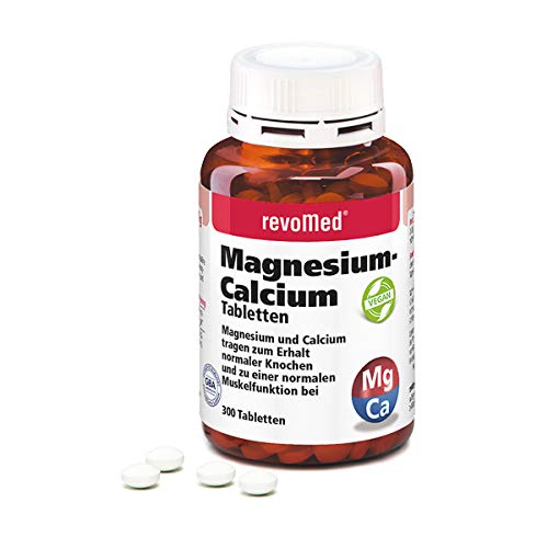 Dolomita magnesio-calcio Tabletas (300 tabletas) para resistentes Músculos y Hueso
