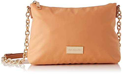 DON ALGODON BOLSO BANDOLERA CON CADENA MELOCOTON