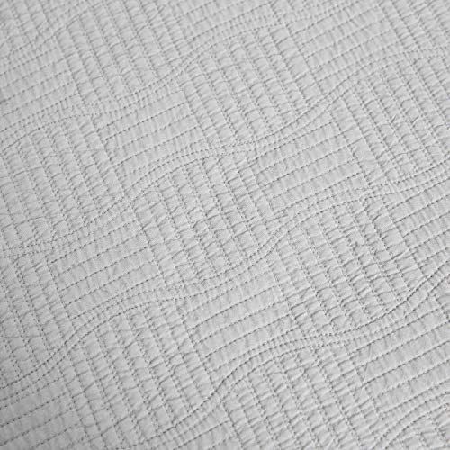 Don Algodón Tabarca Colcha Bouti, Microfibra, Gris, 180x270