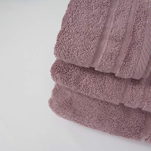Don Algodón Toalla Baño Grande Zero Twist, Malva, 100x150 cm