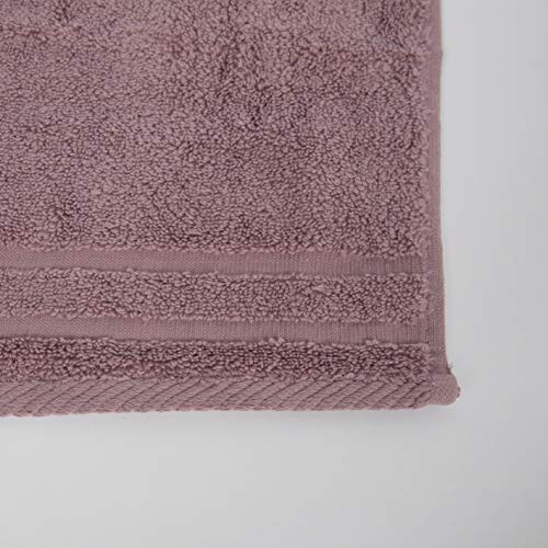 Don Algodón Toalla Baño Grande Zero Twist, Malva, 100x150 cm