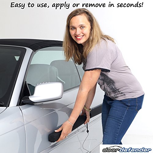 Doordefender negro estándar magnético protección de puertas de coche Dent.