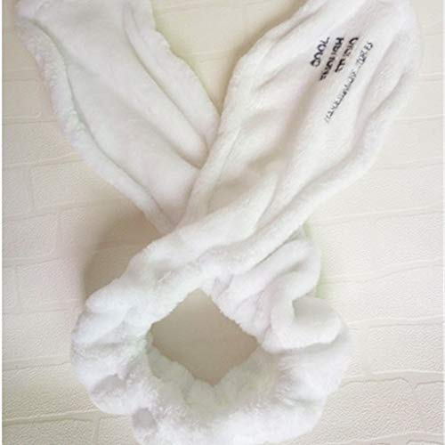 Dorical Diadema Niños Adultos Moda Color Sólido Conejo Simple chicas dulces Estilo Lindo Máscara De Maquillaje Anudado Banda Para El Cabello Headwear