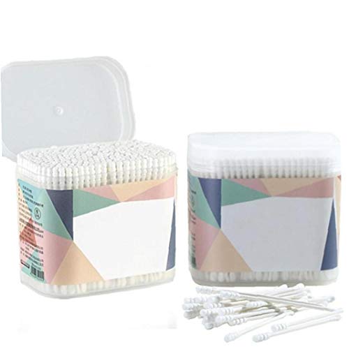 Dorime Oreja para bebés de algodón hisopo de Limpieza de la Nariz Los tampones para los oídos Herramientas de Limpieza Cuidado de la Salud la Cabeza del Doble de algodón Suave Brotes Nueva