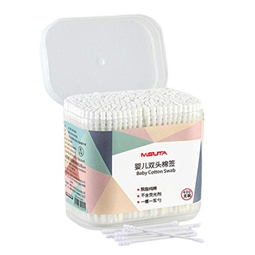 Dorime Oreja para bebés de algodón hisopo de Limpieza de la Nariz Los tampones para los oídos Herramientas de Limpieza Cuidado de la Salud la Cabeza del Doble de algodón Suave Brotes Nueva