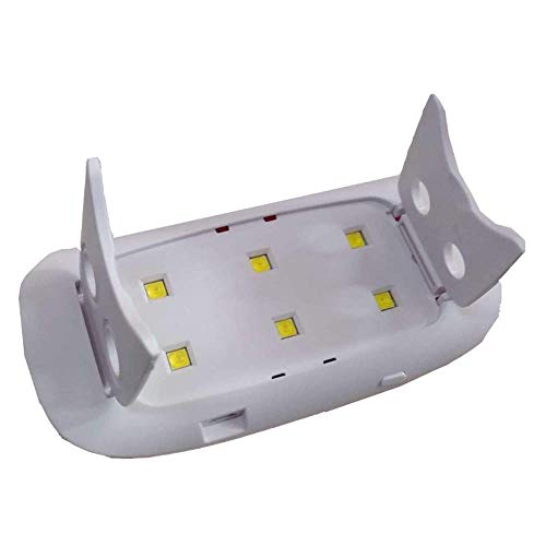 Dpliu Nail 6W LED de la lámpara UV secador del Clavo USB con Handy tamaño Mini Forma del ratón de Gel a Base Abrillantadores manicura/pedicura 2 intervalo La definición 45s / 60s
