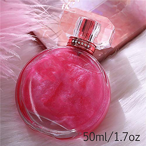 DQM Perfumes, Fragancia para Mujer Quicksand Gold Bronzing Perfume, Spray de Perfume de Larga duración Bright Crystal Element, 50 ml / 1.7FL oz