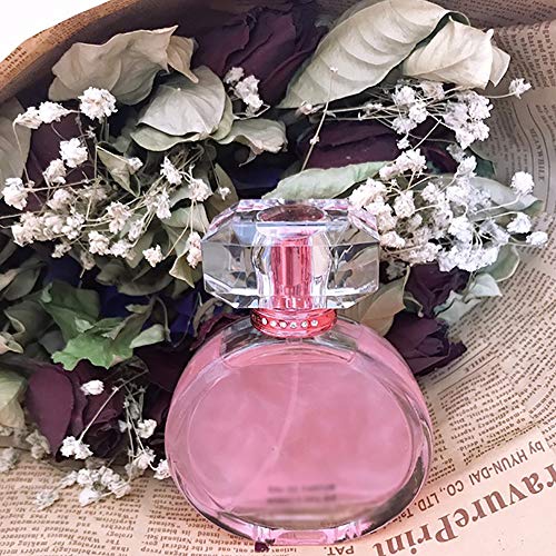 DQM Perfumes, Fragancia para Mujer Quicksand Gold Bronzing Perfume, Spray de Perfume de Larga duración Bright Crystal Element, 50 ml / 1.7FL oz