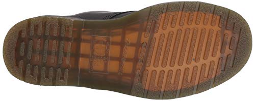 Dr. Martens 1460 8 Eye Boot, Botas de cuero Unisex, Negro (Black Greasy), 43 EU