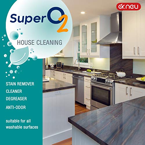 Dr. Neu Super O2, detergente multiproposito en tabletas de oxigeno Activo