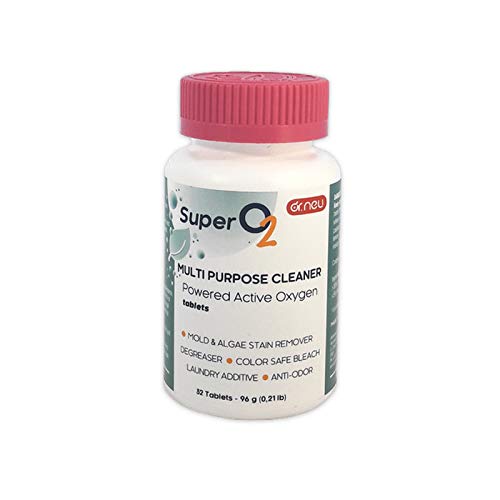 Dr. Neu Super O2, detergente multiproposito en tabletas de oxigeno Activo
