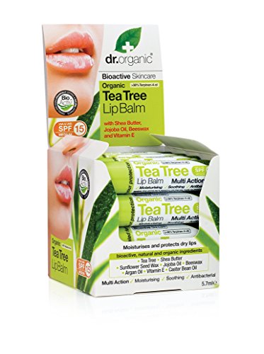 Dr. Organic Árbol De Tè Set Bálsamo de Labios 91.2 g