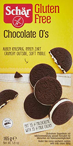Dr. Schar Chocolate O's galletas 165 gr