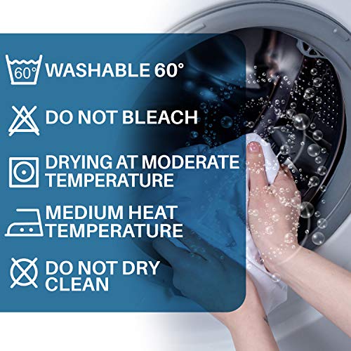 Dreamzie - Set de 2 x Funda de Almohada 50x80 cm, Rosa, Microfibra (100% Poliéster) - Fundas de Almohadas Hipoalergénica - Fundas de Cojines de Calidad con una Suavidad Incomparable