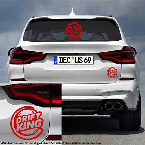 Drift King Burger L 1079 - Pegatina de Estilo OEM JDM