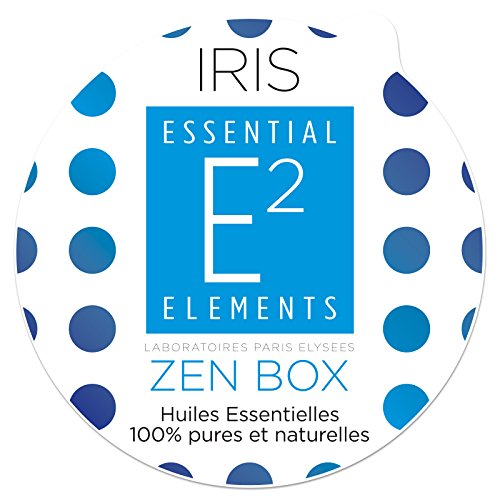 E2 Zen Box IRIS con 28 aceites esenciales 100% puros y naturales / Para combatir el estrés y la ansiedad