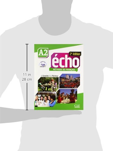 Echo. A2. Livre de l'eleve. Con Portfolio. Per le Scuole superiori. Con DVD-ROM. Con espansione online