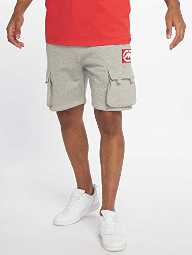 Ecko Unltd Oliver Way - Pantalones cortos para hombre, color gris gris L