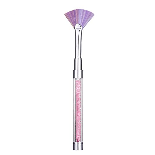 Ecloud Shop® Nail Gradient Brush Fanity Sharpening Chalk Light Tratamiento pintura para uñas para uñas naturales, falsas, acrílicas y de gel