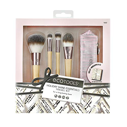 Ecotools - Juego de brochas de maquillaje para rostro - 110 g