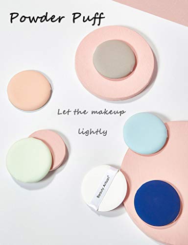 Edary Maquillaje Puff Air Cushion Puff Maquillaje seco y húmedo Esponja BB Cream Herramientas especiales de maquillaje Puff (Azul)