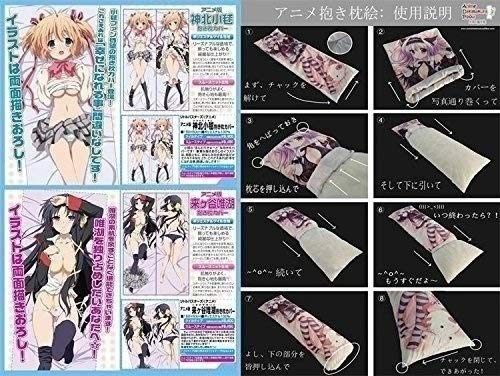 El anime periférica funda de almohada / personaje de dibujos animados Throw fundas de almohada / Impresión 3D animado Pretty Girl Hy □ ga Hinata doble cara con Encanto Patrón Cuerpo cubierta del amort