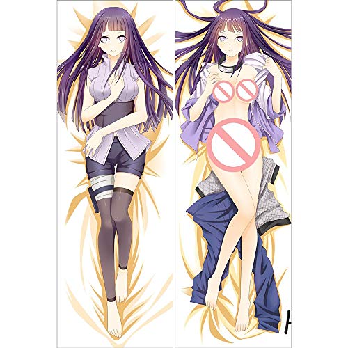 El anime periférica funda de almohada / personaje de dibujos animados Throw fundas de almohada / Impresión 3D animado Pretty Girl Hy □ ga Hinata doble cara con Encanto Patrón Cuerpo cubierta del amort