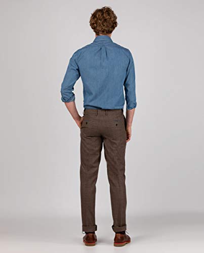 El Ganso Urban INTERSEASON Camisa casual, Azul (Denim 0012), Medium para Hombre