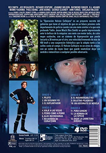 El Halcón Callejero (Serie de TV) 4 DVDs 1985 Street Hawk