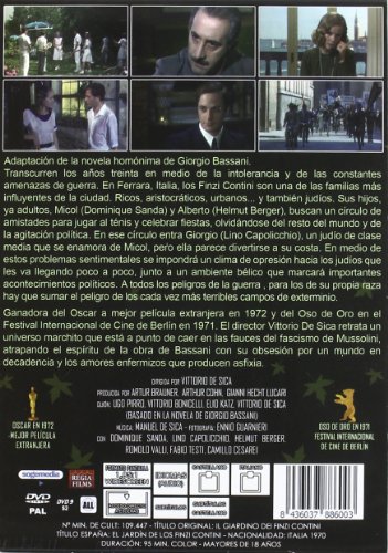 El jardín de los Finzi Contini 1971 DVD Il giardino dei Finzi-Contini