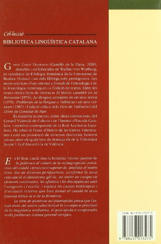El lèxic català dins la Romània: 12 (Biblioteca Lingüística Catalana)