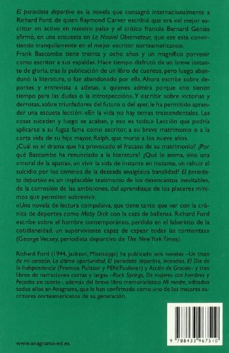 El periodista deportivo (Compactos Anagrama)