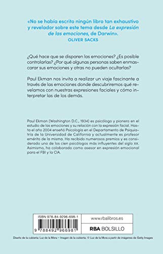 El rostro de las emociones (bolsillo) (NO FICCIÓN)