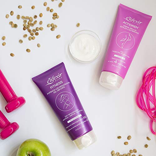 E'lifexir Pack de 3. Fitness + Actidren + Culo 10 - Tonificantes de Rápida Absorción, Reductor Estrias, Eleva y Redefine los Glúteos, Anti Descolgamiento, Drena, Relaja y Estiliza Piernas y Tobillos