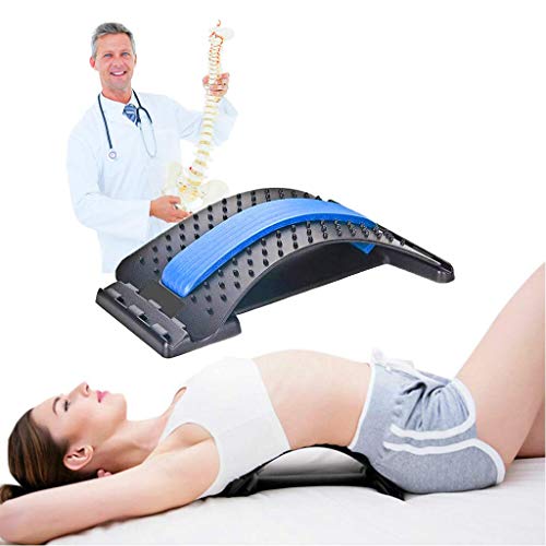 Equinox Medical Lumbar Relief Back Stretcher, Upper and Lower Lumbar Spine, Orthopaedic Back Pain Relief and Posture Support, Adjustable Levels