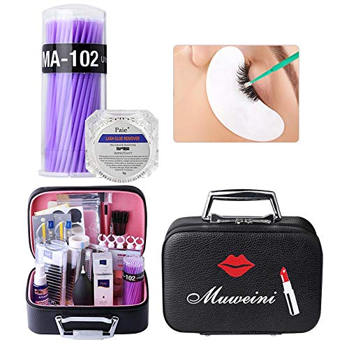 Equipo de Extensión de Pestaña 22 Piezas, juego de práctica de pestañas postizas, herramienta de entrenamiento de injerto de pestañas, kit de herramientas de entrenamiento de injerto de pestañas