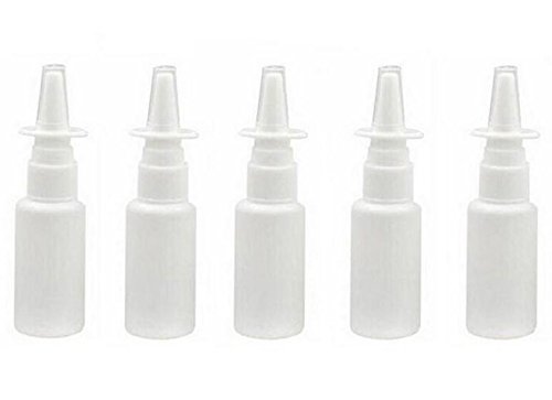 ericotry - 12 Unidades de pulverizadores de plástico para Bomba de Nasal vacíos y Recargables para Uso doméstico y de Viaje